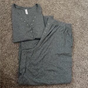 Grey Matching PJ Set
